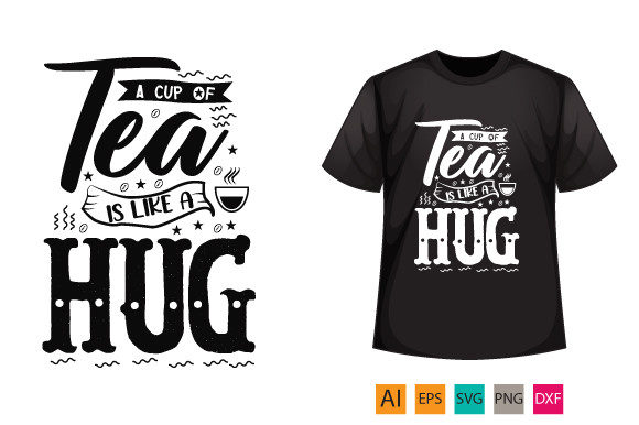 Coffee Typography T-Shirt Design Graphics