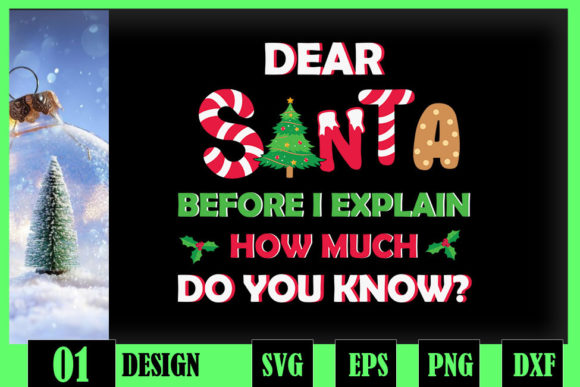 Funny Christmas Santa I Can Explain Graphics
