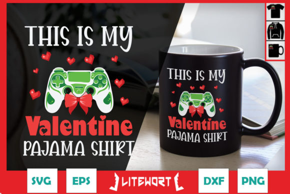 This is My Valentine Gamer Valentine Graphics