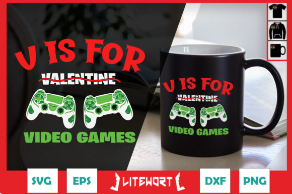 Video Games Valentine Day for Kids Boy Graphics